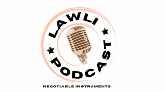 Negotiable Instruments